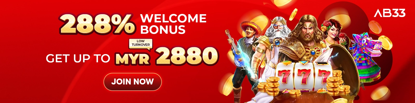 288% Welcome Bonus